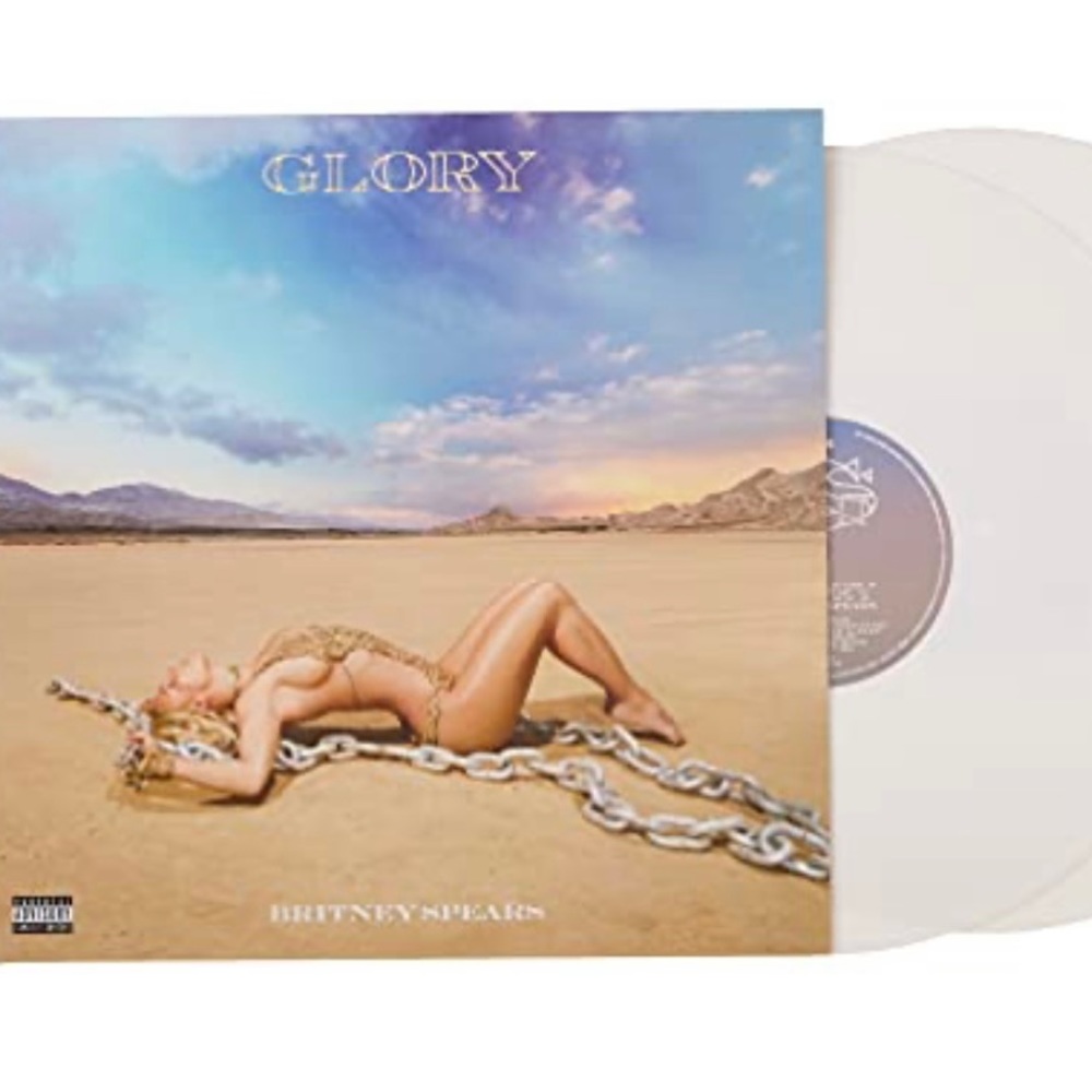 NEW/Sealed Britney Spears Glory Deluxe Limited Edition Opaque White 2LP Vinyl